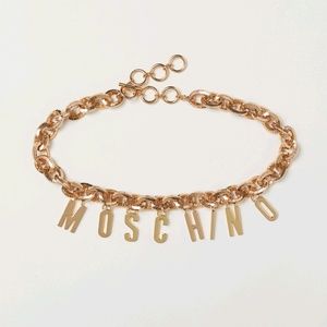 🚫SOLD🚫 H&M Moschino Gold Plated Belt